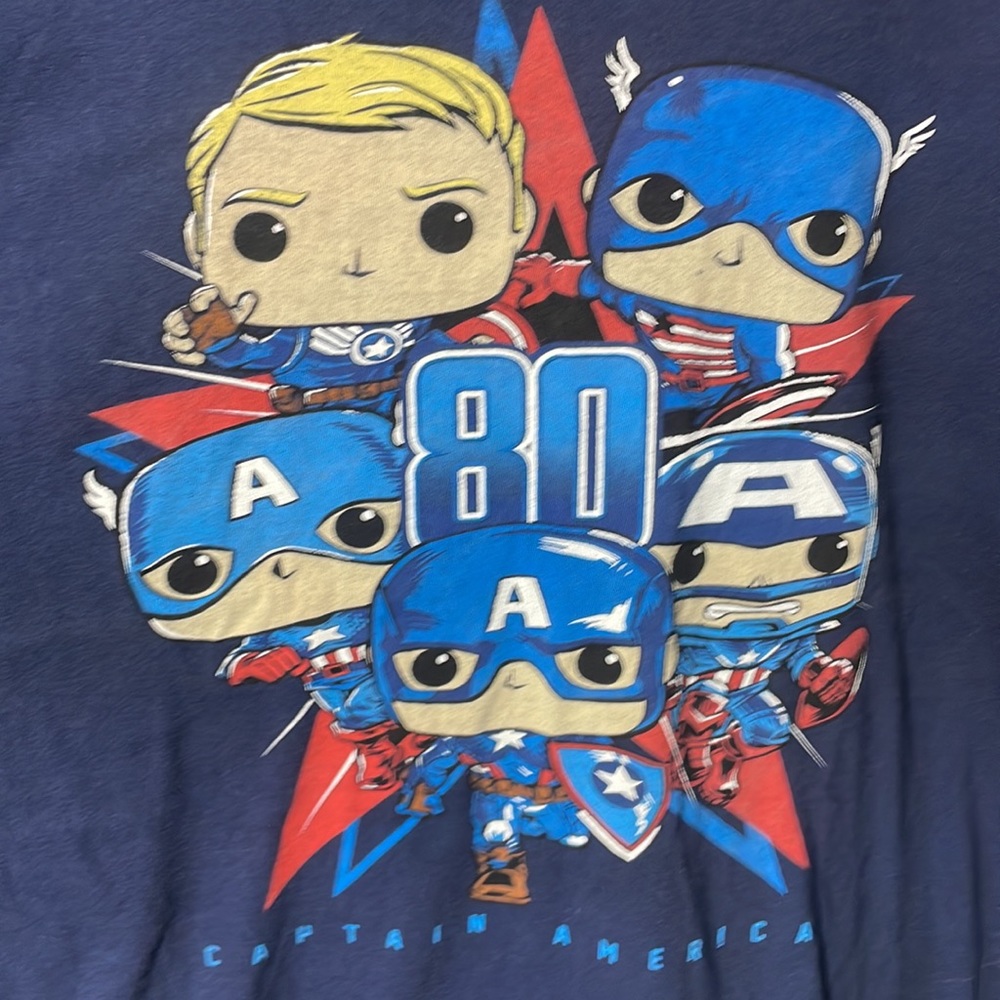 Pop Tees Captain America